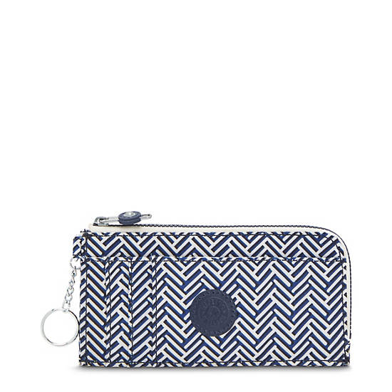 Kipling Dafni Printed Portefeuille Wit | BE 1683TC